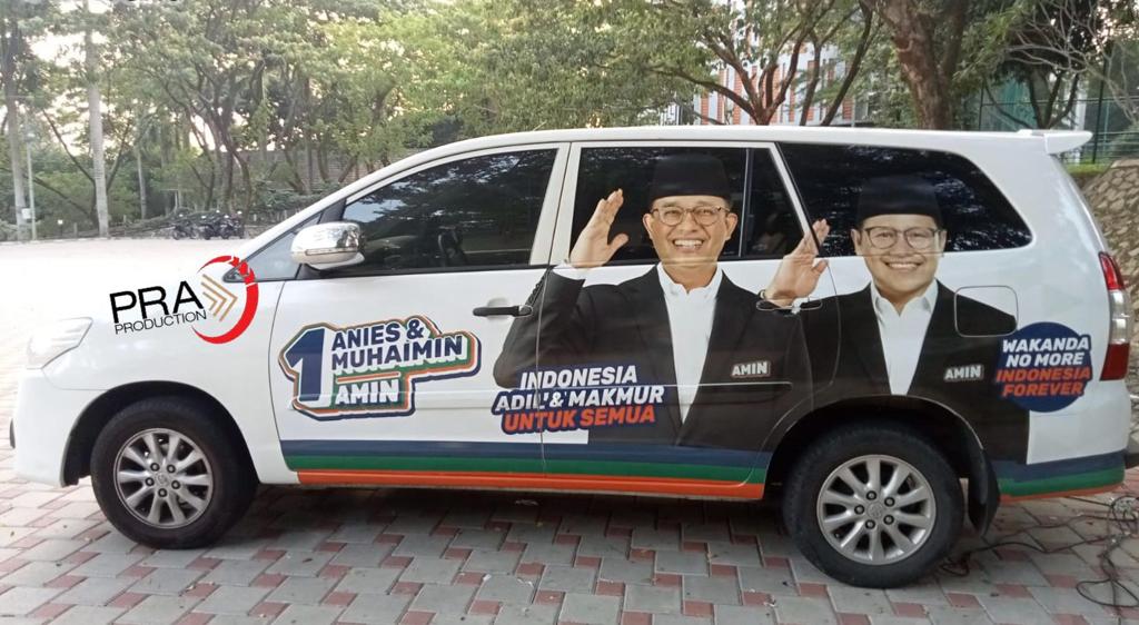 Jasa Pasang Stiker Branding Mobil Profesional Jakarta Timur