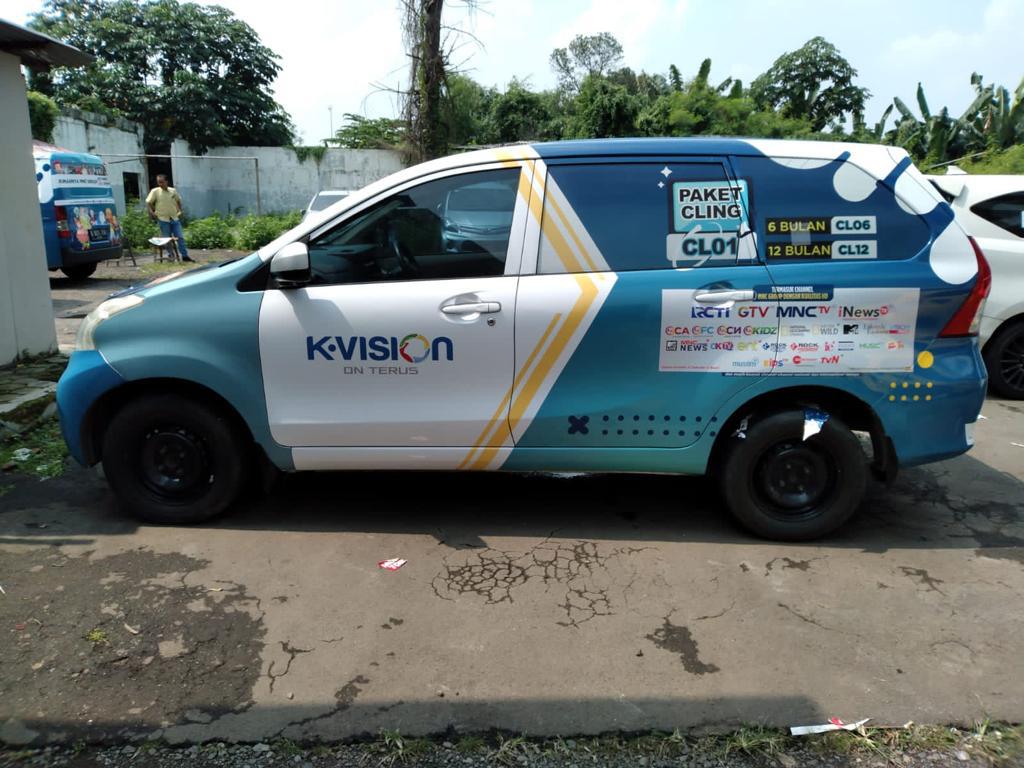 Jasa Pasang Car Branding Advertising Murah Bontang