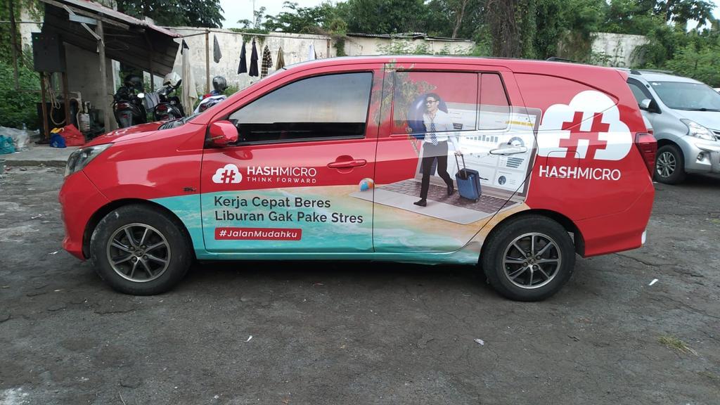Jasa Pasang Stiker Mobil Murah Surabaya
