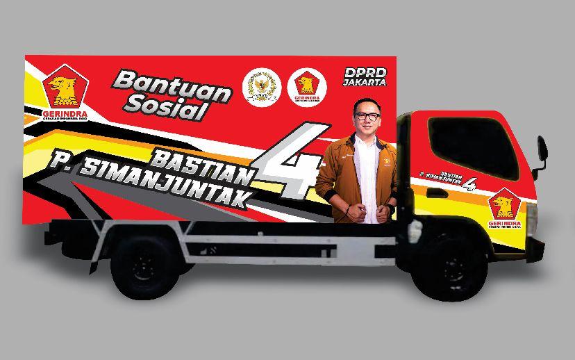 Jasa Pasang Car Branding Advertising Murah Palembang