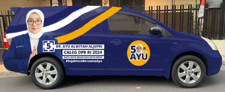 Jasa Pasang Stiker Branding Mobil Murah Sorong